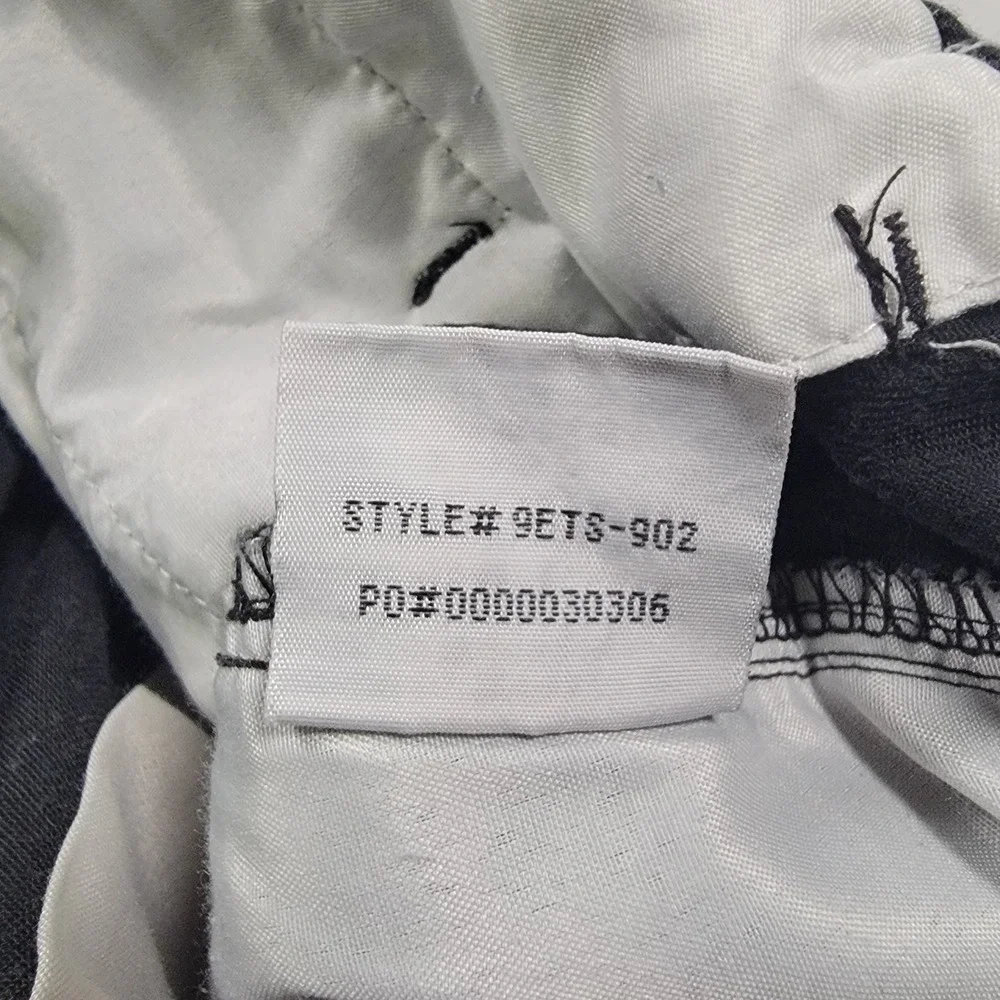 VTG Y2K Chams Cargo Shorts‎ Mens 38 Black Cotton Blend Baggy Skate